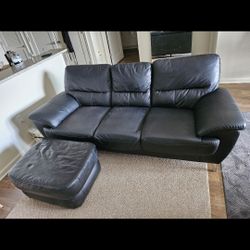 $50! Leather Sofa