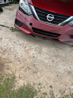 Nissan Front Bumper Red OEM