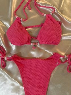 Pink bikini