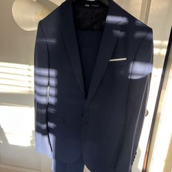 Zara Blue Suit 