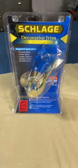 Schlage decorative trim