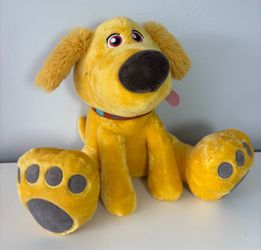 Official Disney Store Pixar UP Dug "Big Feet" Plush (2023)🟡Read Full Description Below🟡