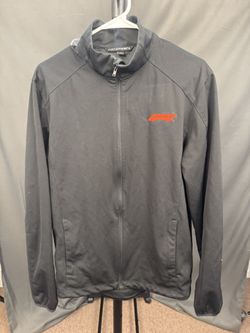 Formula 1 Softshell Jacket – Black, Embroidered F1 Logo, Size Large 