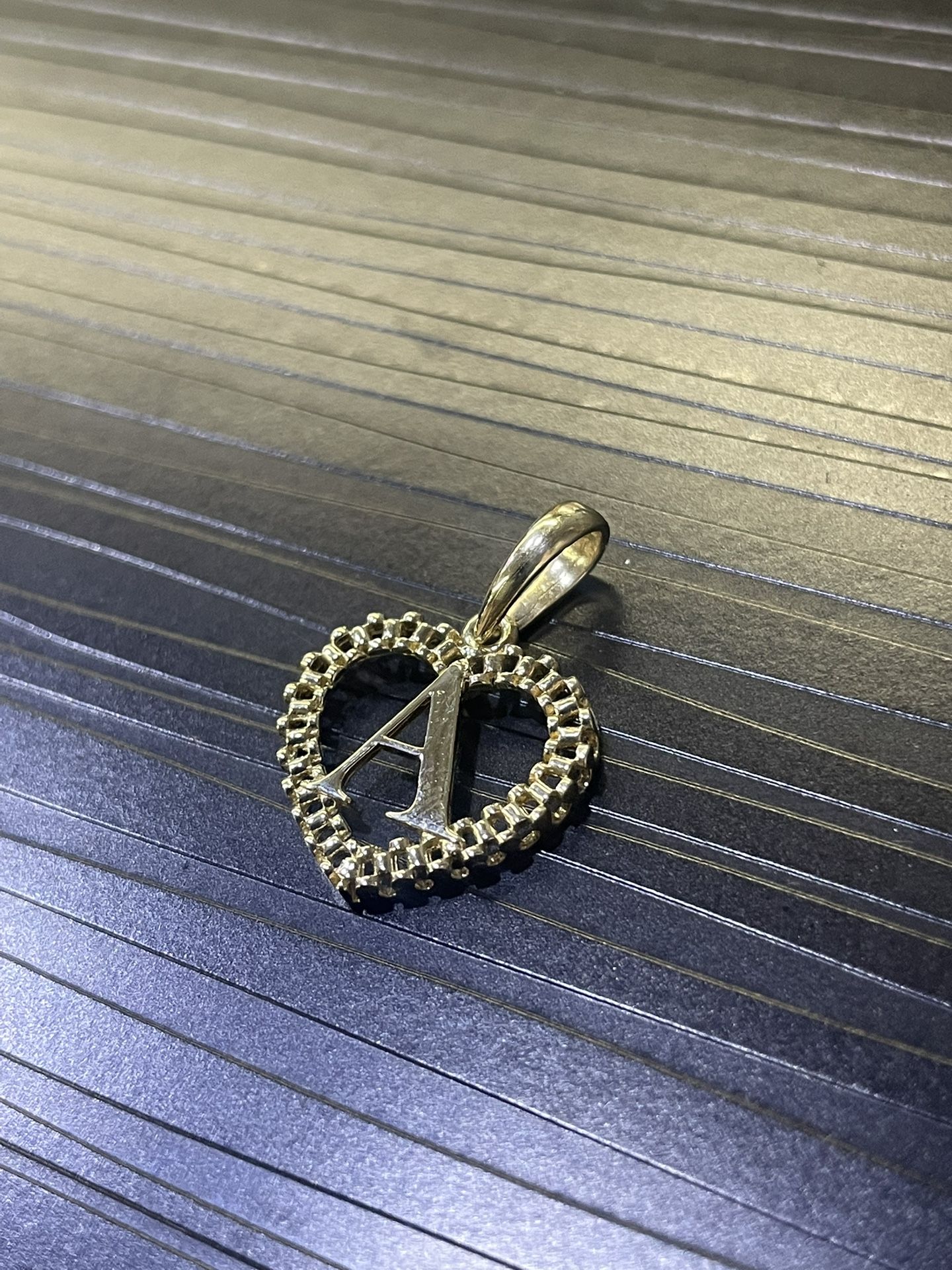 10K Rolex initial A Pendant 🥶