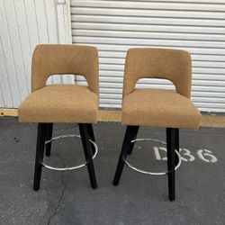 26” Counter Stools Set Of 2