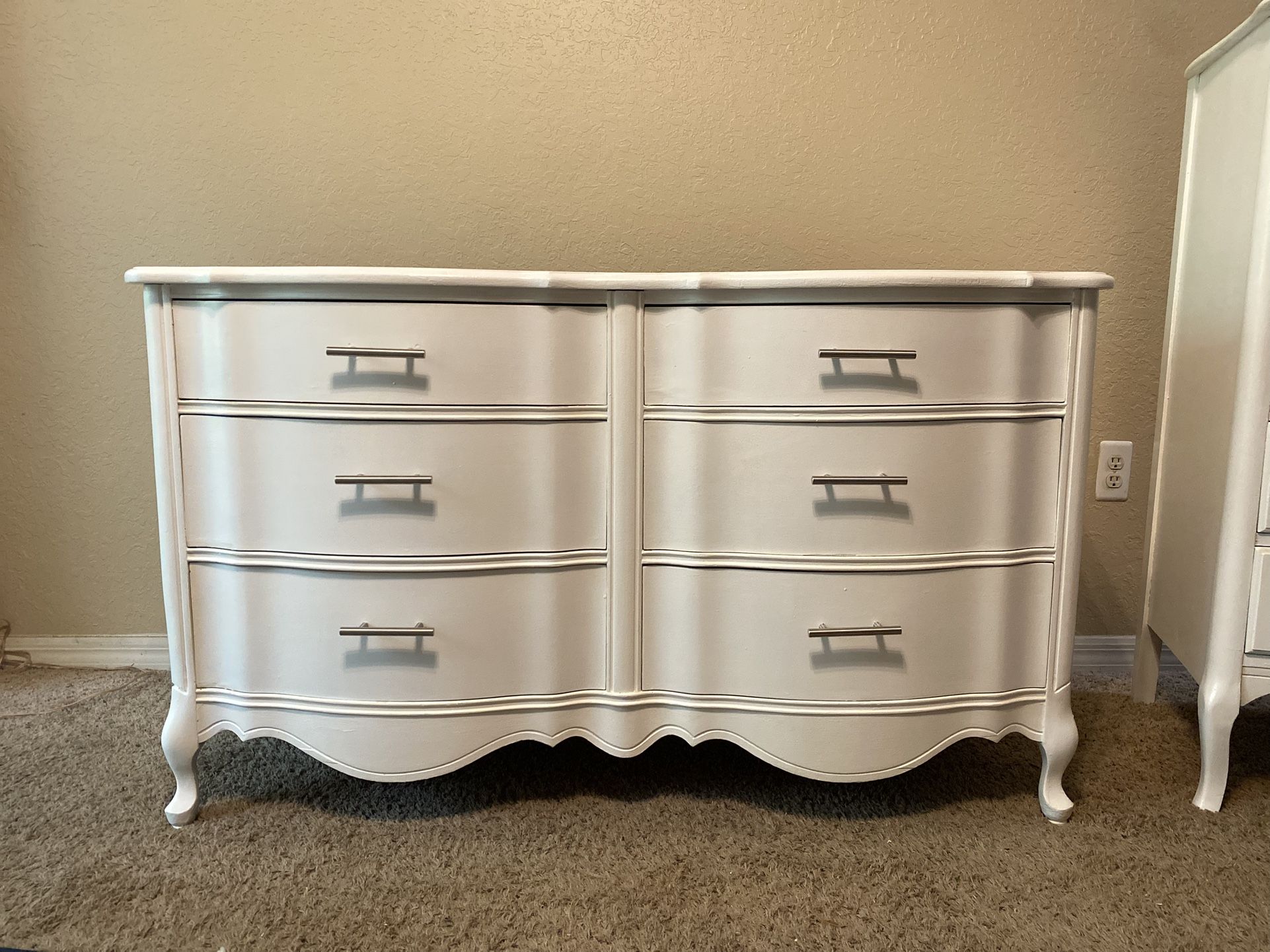 Refinished Vintage Dresser Set