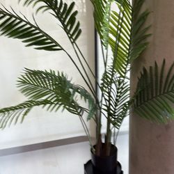 Modern Artificial Floor Plants w/ Pots & Stands – Home Decor