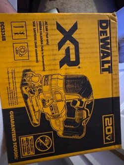 DEWALT 20V MAX XR Cordless Brushless Jigsaw DCS334B tool only brand new never opened