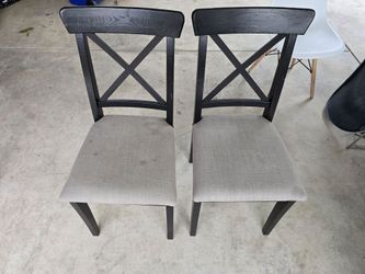 Chairs brown x2