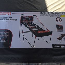 ESPN Pro Competition Led 2 Player Basketball Game 