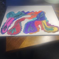 Pretty Leaf Design Art