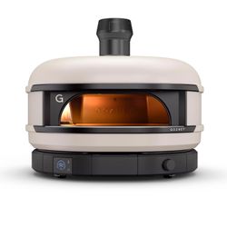 Gozney GSPBNUS1623 Dome S1 Liquid Propane Pizza Oven with Digital Thermometer, Double-Layer Stone Floor in Bone