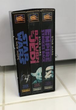 STAR WASRS TRILOGY VHS $10