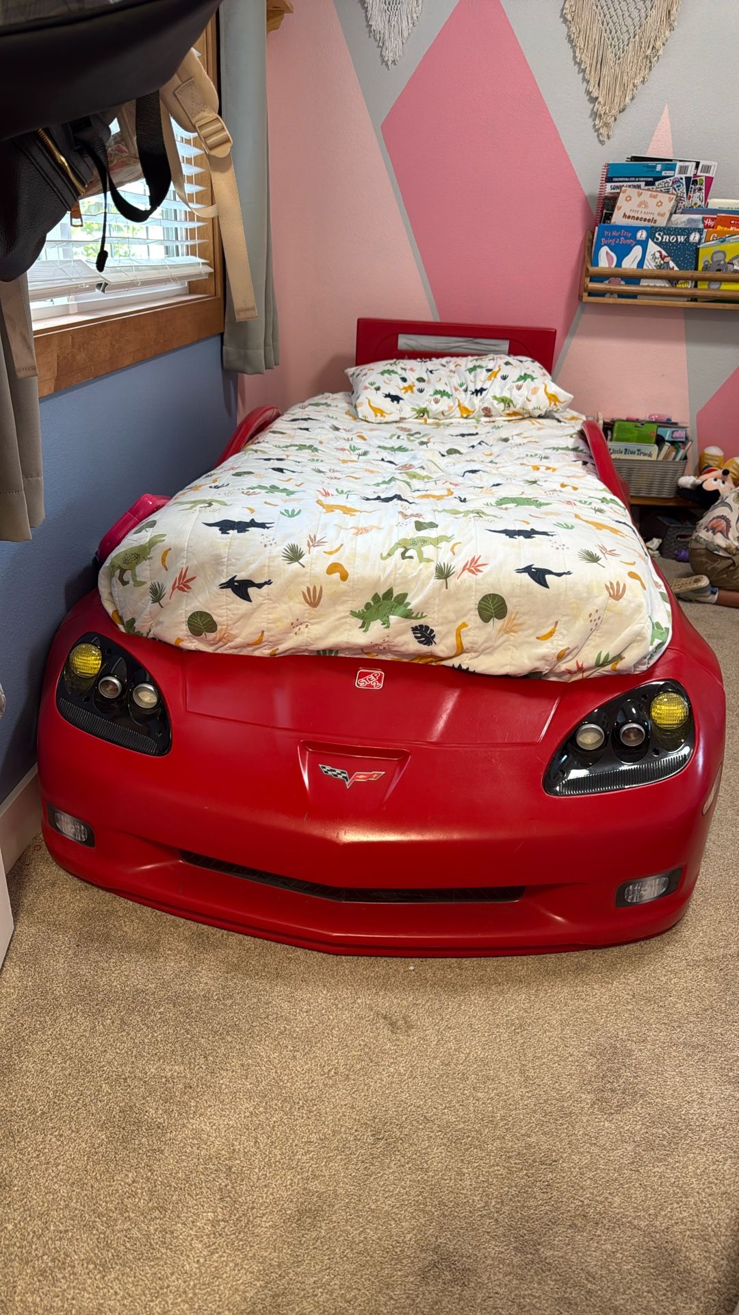 Kids Car Bed With Mattress