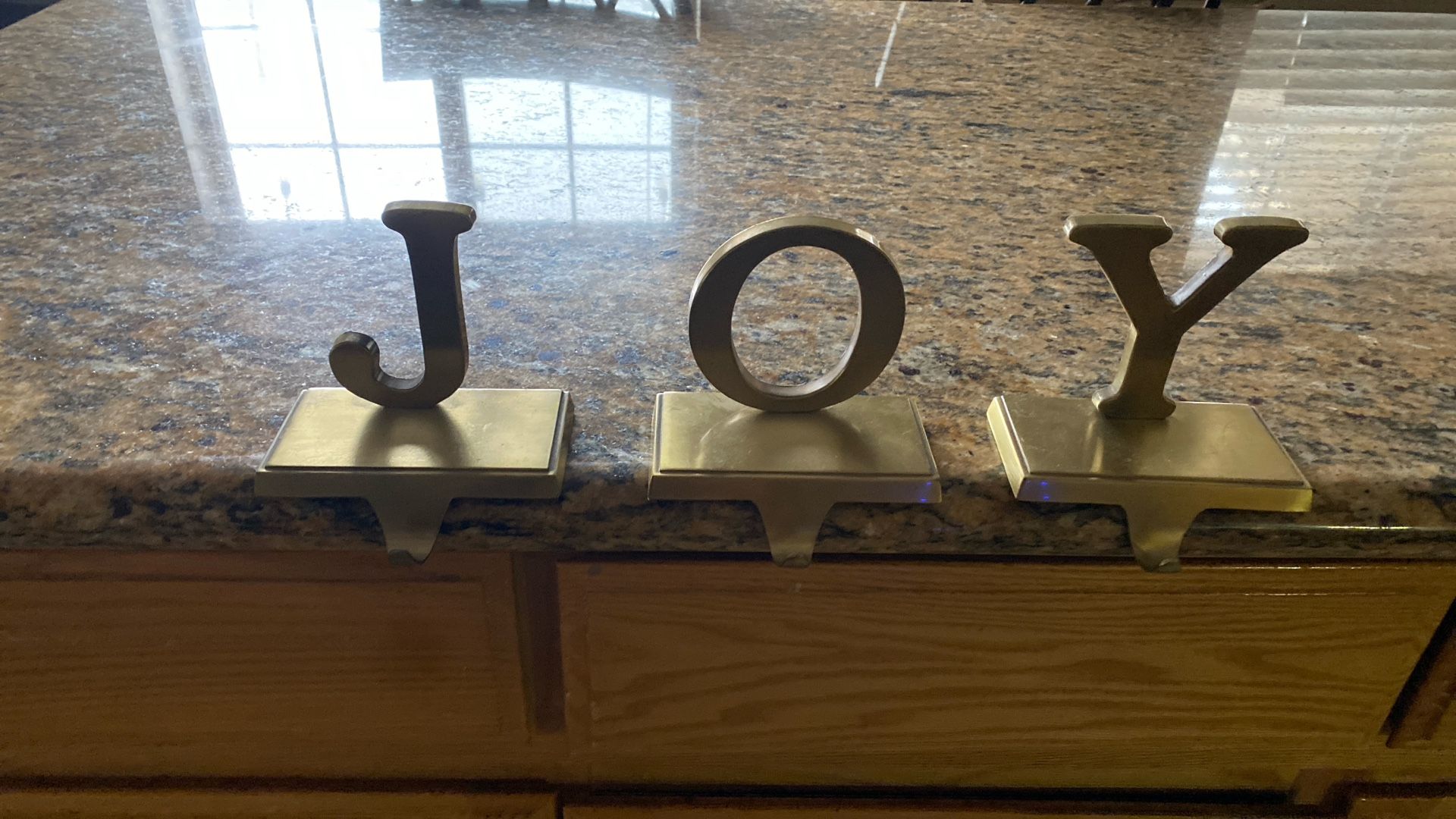 Brass Christmas Stocking Holders