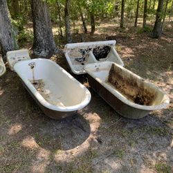 Antique Tubs And Sinks