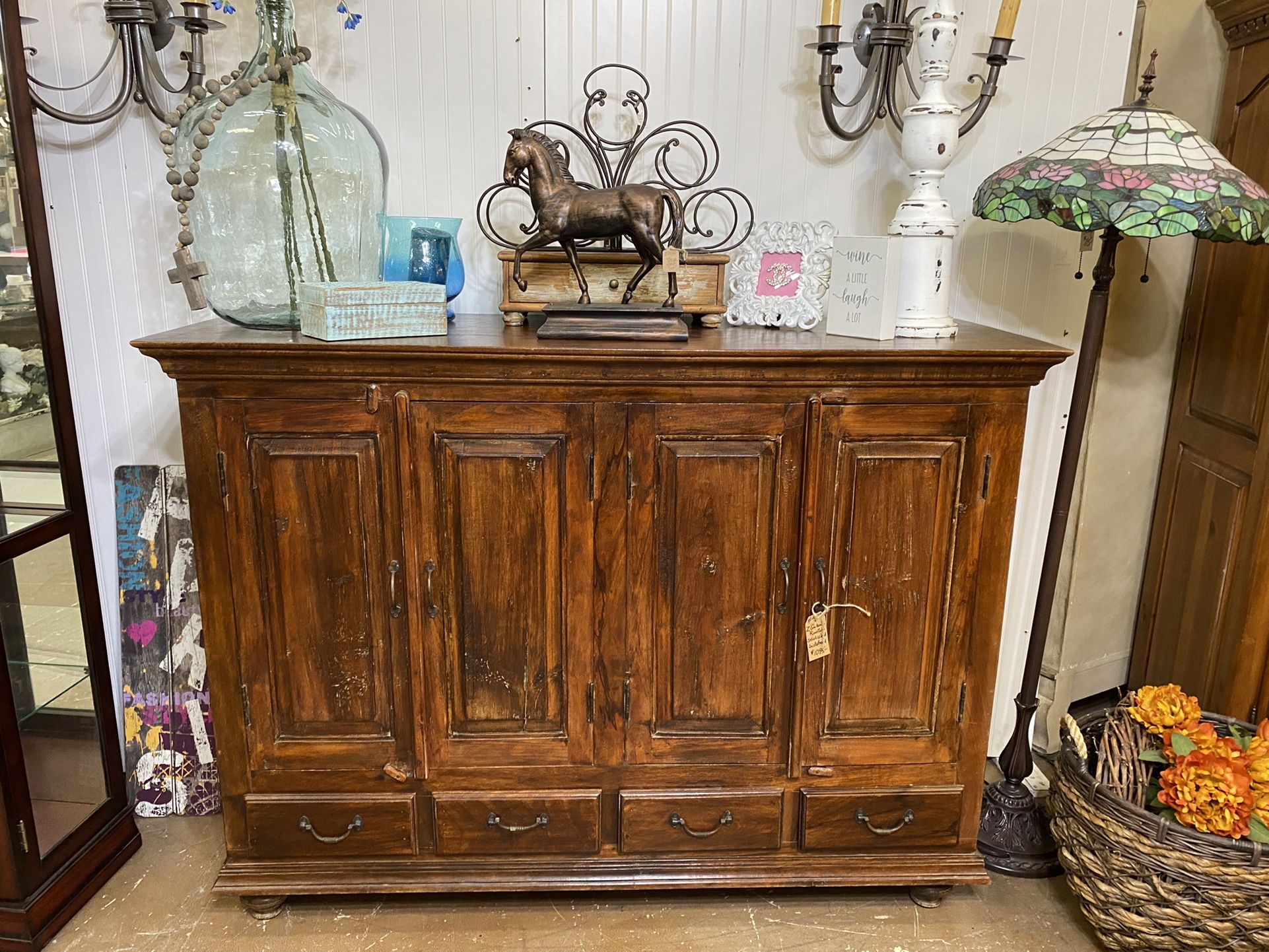 Z Gallery Rustic Sideboard Bottom Drawers