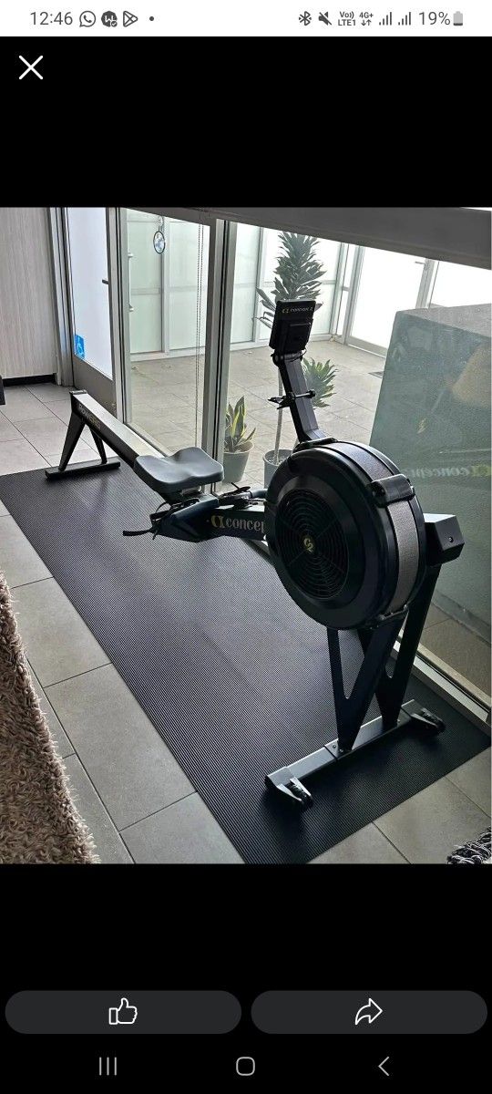 #Concept 2 Rowerg#