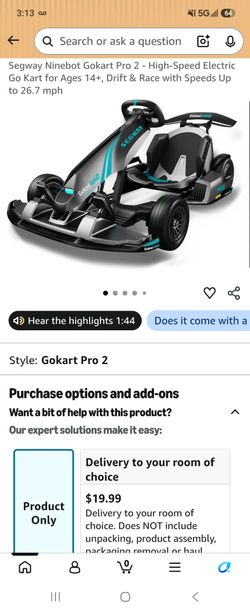 Segway go kart (brand new, still in box)