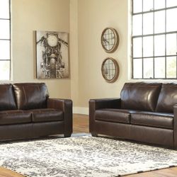 Morelos Chocolate Living Room Set

