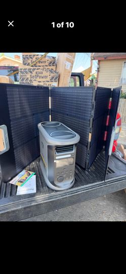 AMPACE Andes 1500  Generator (3600W Boost), 1462Wh Solar Power Station, 1800W A-Boost Fast Charging, App Control, Emergency Power for Home, Camping, O