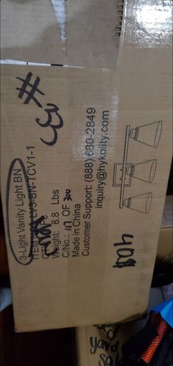 3 Light Vanity Light.