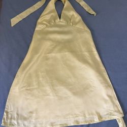 Short Satin Dress
