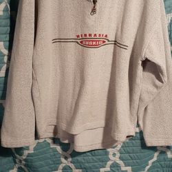 Nebraska Huskers Pull Over Sweatshirt