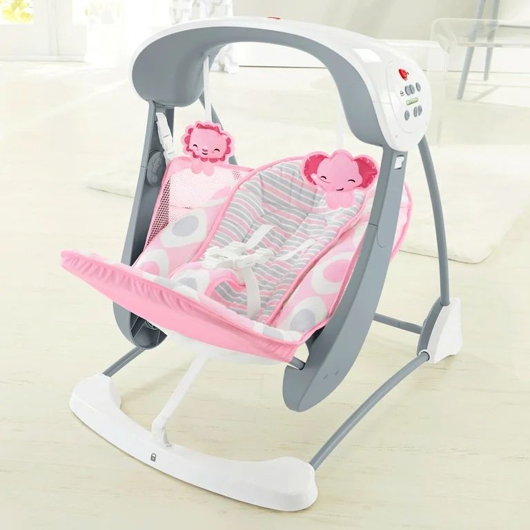 Fisher Price Deluxe Take- Along Swing And Seat- New Out Of Box!