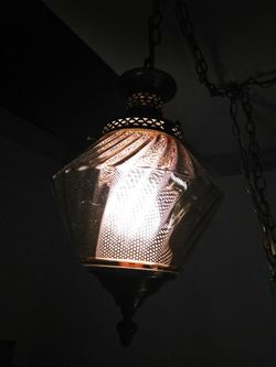 Vintage hanging lamp