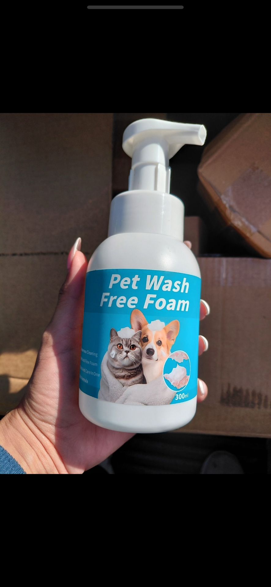 Pet Wash Free Foam Brand New