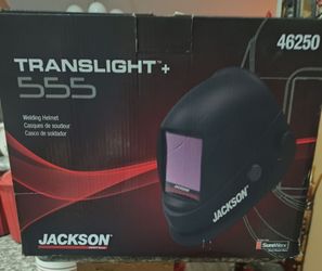 JACKSON SAFETY Welding Helmet: Auto-Darkening, 4 Arc Sensors, Black, W5 - W14, 3.23 in x 3.86 in