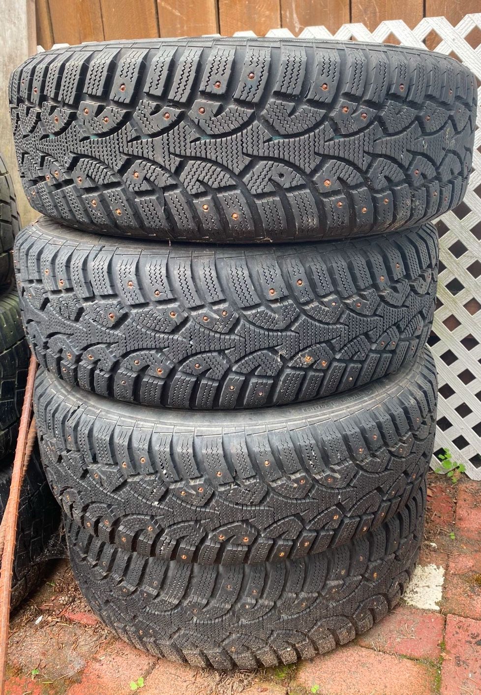 Studded Snow Tires