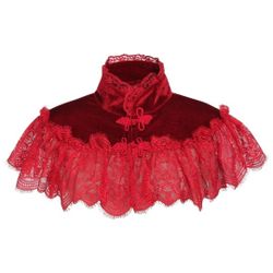 Ladies Goth/Steampunk/Victorian Velvet Mini Capelet