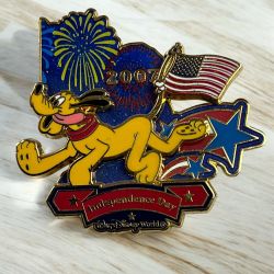 Disney - Pluto - July 4th Limited Edition Collectible Pin from 2007
