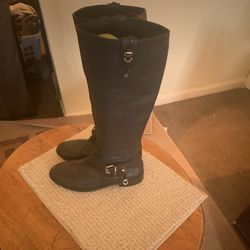 Women’s  Black Leather Boots