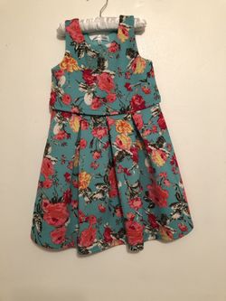 Girls floral dress