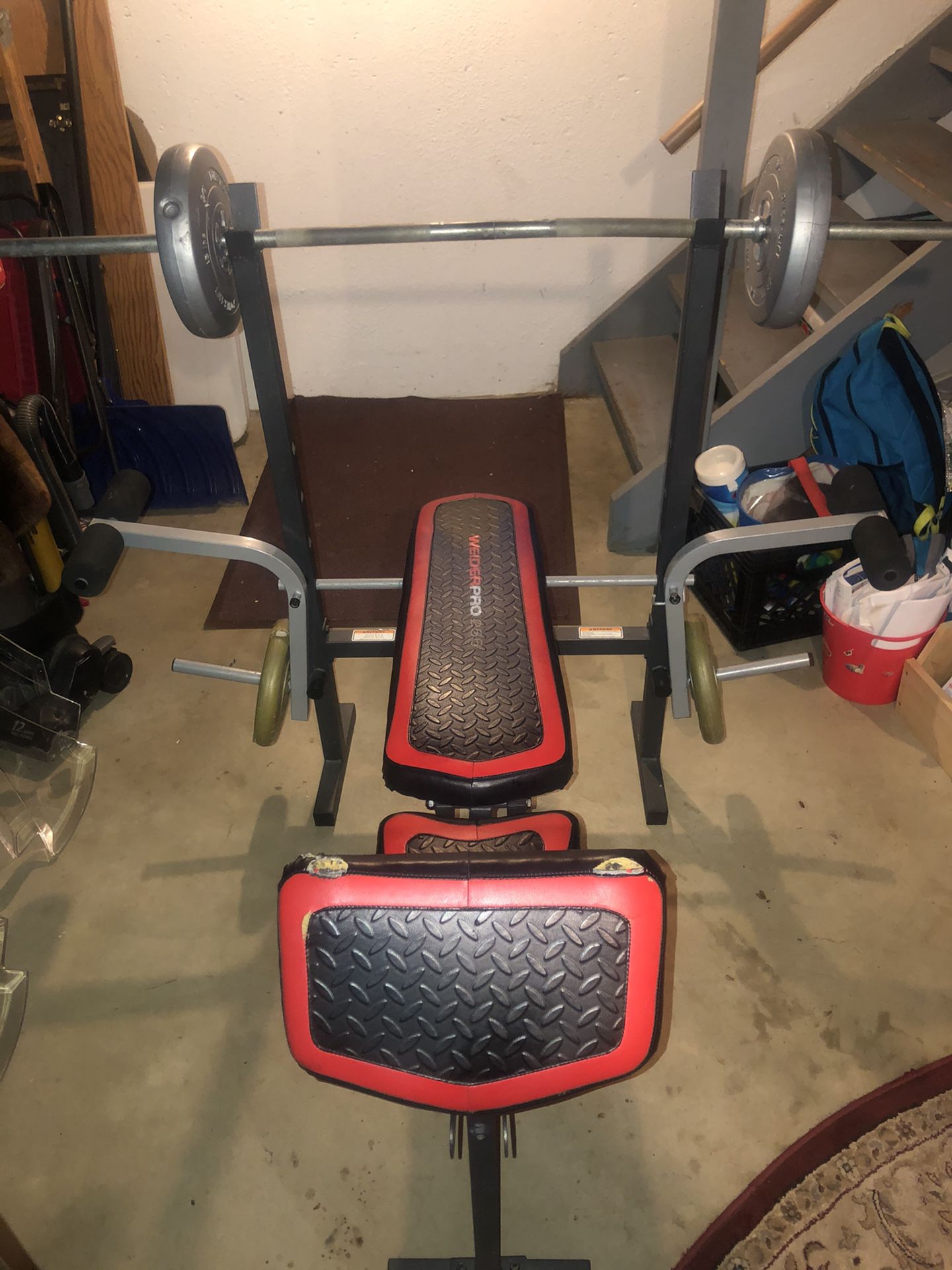 Weight Bench (weights included)