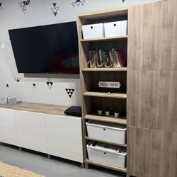 BESTÅ storage system and organization