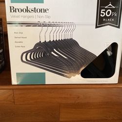 Brookstone Velvet Hangers