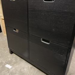Shoe Cabinet With 4 Compartment