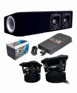 NEW POWERFUL BASS PACKAGE KICKER SOLO X 10” INSTALLED CHEVY SILVERADO GMC SIERRA CREW CABS