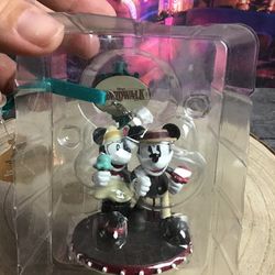 Disney Parks Boardwalk Resort Mickey & Minnie Mouse Ornament -brand New 