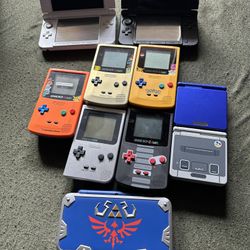 Gameboy Advance, Color, Pocket, 3DS, 2DS. Etc