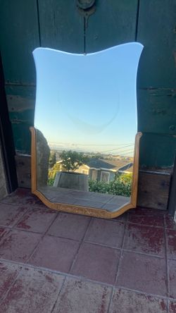 Vintage Art Deco Style Mirror.