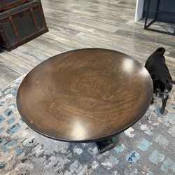 Copper Coffee Table And End Table.  Heavy