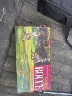 Vintage Bocce balls