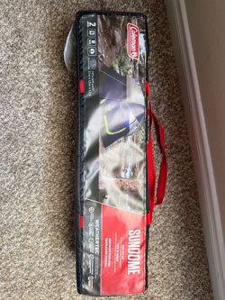 Coleman Sundome Camping Tent with Rainfly 2 people