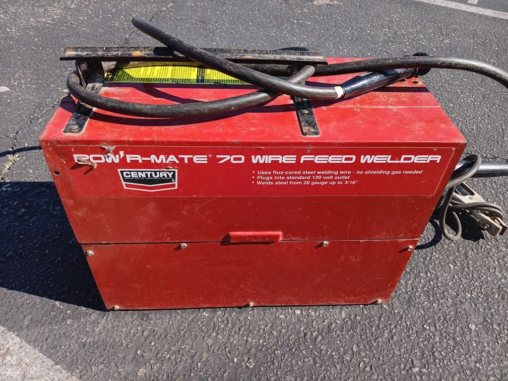 Century Power Mate 70 Wire Feed Welder 