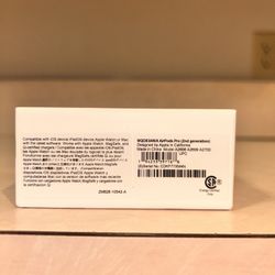 Air Pod Pros(2nd Generation)